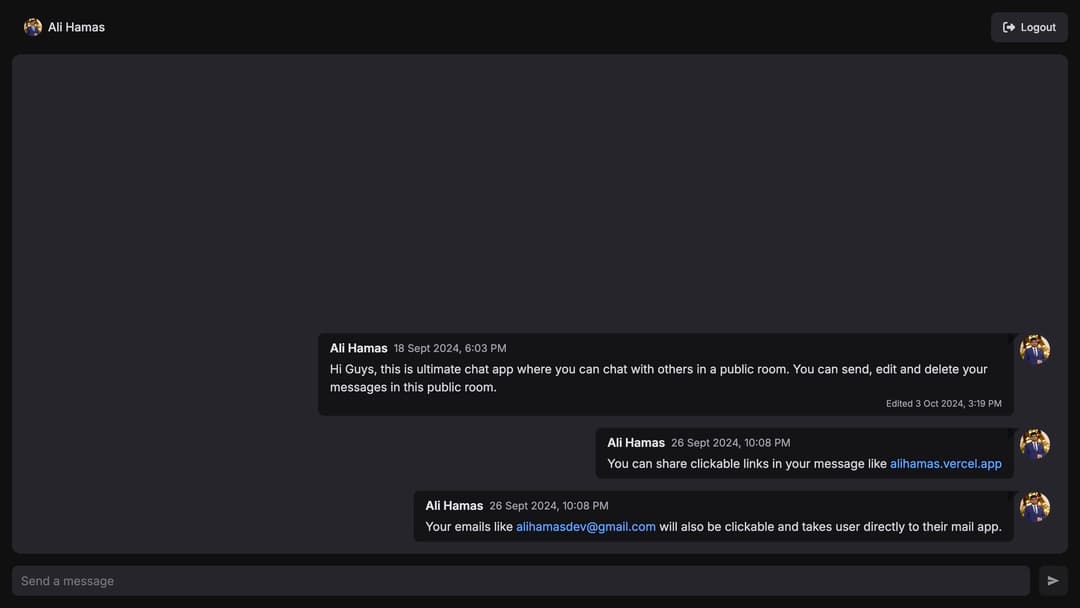 Chaty - Public Chat Room image